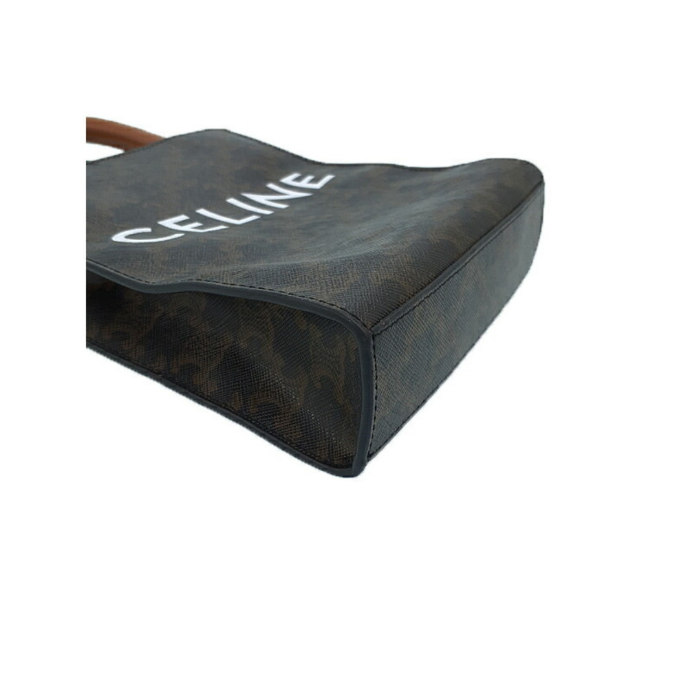 Celine Triomphe Canvas Vertical Cabas Bag - Picture 9 of 9